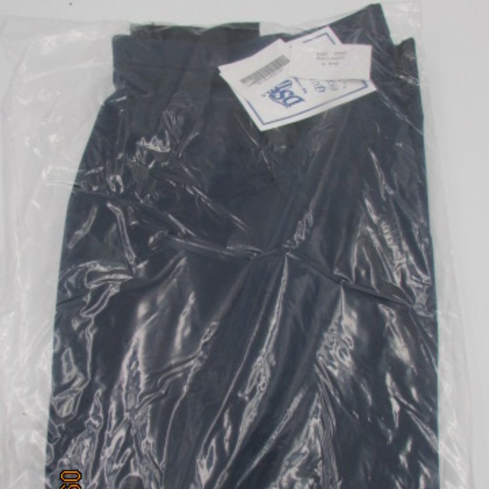 DSCP Dress Blue Military Skirt Junior Size 8 Long